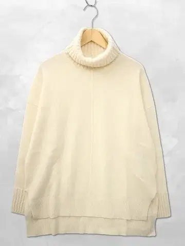 자유구 퓨어 캐시미어 터틀넥 니트 스웨터 38(M)