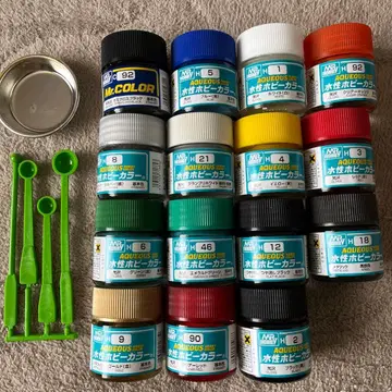 수성 호비 컬러 15개 묶음 판매 블랙 레드 화이트 그린 블루