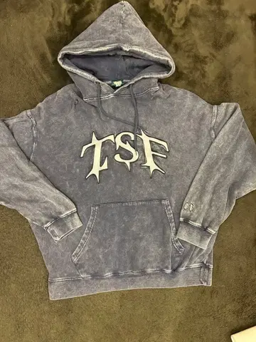 THAT'S LIFE 다크 그레이 후드티