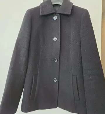 M-premier 울 코트 사이즈 38 블랙 엠프리미어