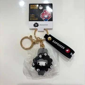 오사카 간사이 엑스포 블랙 미야쿠미야쿠 마이멜로디 코스프레 키링