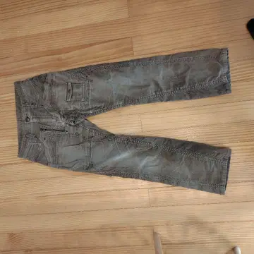 RATTLE TRAP 그레이 스트레이트 팬츠