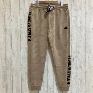 LUXE/R 빅 와플 조거 팬츠