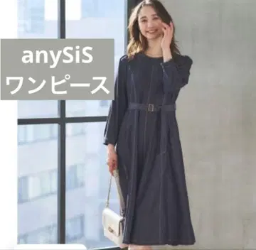 [세탁 가능] 데님 라이크 샴브레이 원피스 애니시스 anysis