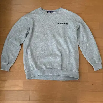 patagonia 그레이 맨투맨