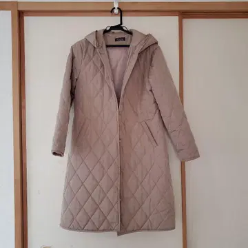 Tiaclasse 베이지 퀼팅 자켓