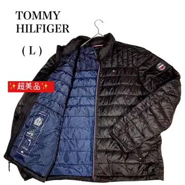 컨디션 최상 TOMMY HILFIGER 경량 패딩 자켓 블랙 L