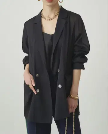 loungedress 라운지 드레스 블랙 시어 자켓