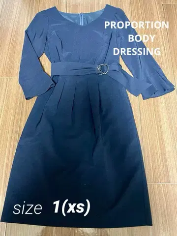 [PROPORTION BODY DRESSING] 네이비 원피스 세레모니