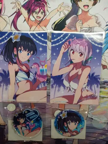 복권콜렉션 그리드맨 유니버스 나이트 풀 릿카 브로마이드 덤 2개 포함