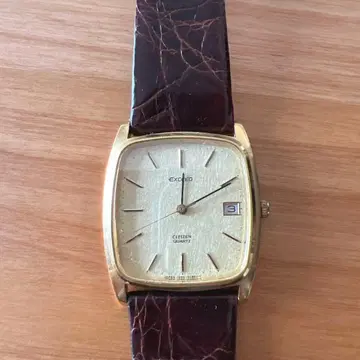 [가동품] 빈티지 CITIZEN EXCEED 골드