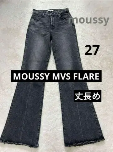 MOUSSY MVS FLARE 데님 27