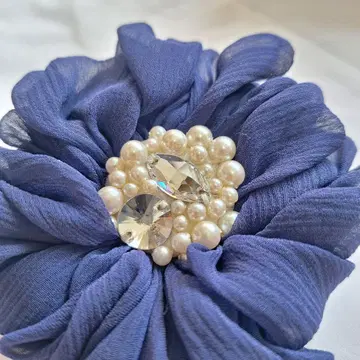 [ 미사용 새상품 ] LUDLOW 라들로 헤어 액세서리 네이비