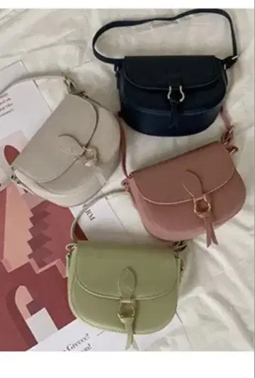 하프문 숄더백 컬러 (민트)