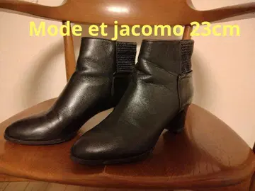 Mode et jacomo 백고어 숏부츠 23cm 새상품급