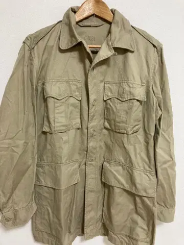 C-6031 밀리터리 트로피컬 자켓 38L 카키