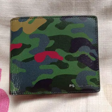 Paul Smith 카모 패턴 접이식 지갑