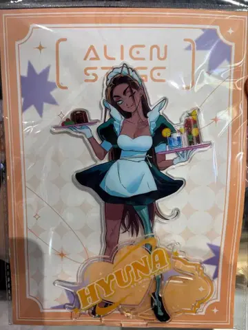 중국 한정 에이리언 스테이지 아크릴 스탠드 현아 카페
