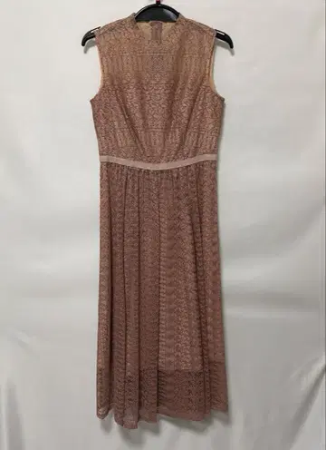 에메 슬리브리스 드레스 무릎 아래 기장 9호