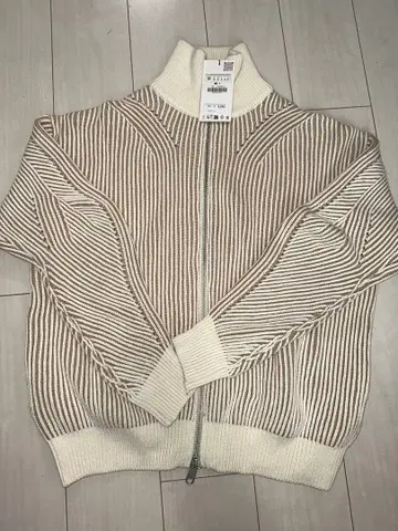 ZARA 집업 니트 새상품 M 사이즈