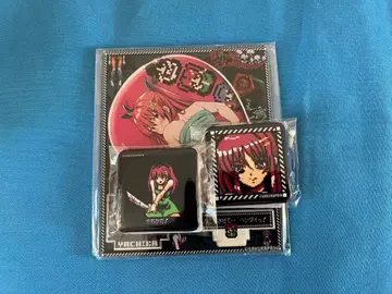 FANZA 아바돈 복권 아크릴 스탠드 & 캔뱃지 세트 (야치카)