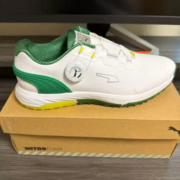PUMA NITRO FOAM 골프화 화이트/그린