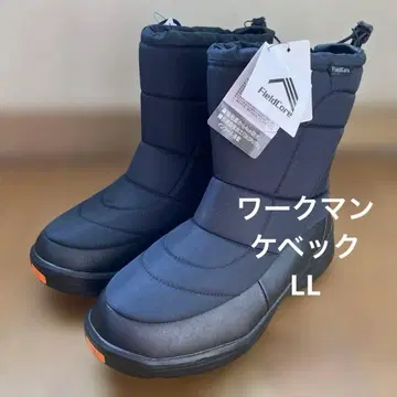[ 새상품 ] 워크맨 방한 부츠 퀘벡 블랙 LL