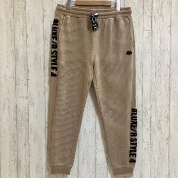 LUXE/R 빅 와플 조거 팬츠