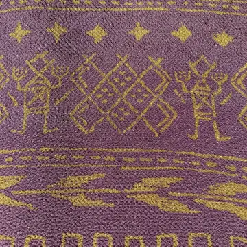 새상품 순수 실크 오비 장식 천