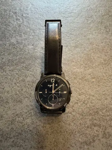 [배터리 교환 완료] 에네스베[agnes b.] 쿼츠 시계