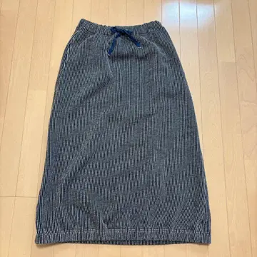 45R 인디고 히코리 쭈리 스커트