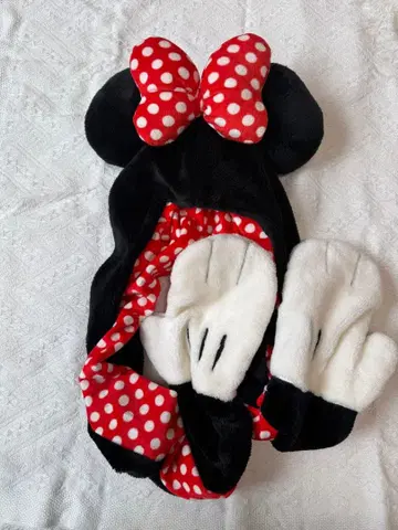 미니 마우스 캡 장갑 포함