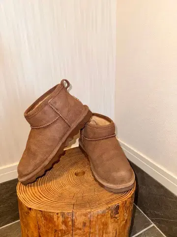 BEARPAW 브라운 어그 부츠