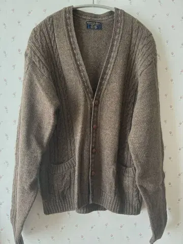 BROOKS BROTHERS 케이블 니트 가디건 M 사이즈