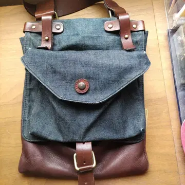 드리스 반 노튼 숄더백 데님 사선 가방