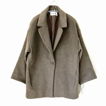 [ 새상품 ] 릴리 브라운 체스터 코트 자켓 모카 브라운 미들 F