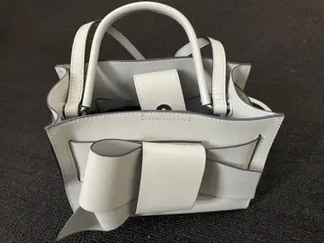 [ 새상품급 ] FRAY I.D 리본 미들 백 민트