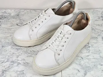 [ 고품질 ] REGAL 리갈 가죽 스니커즈 23.5cm 화이트