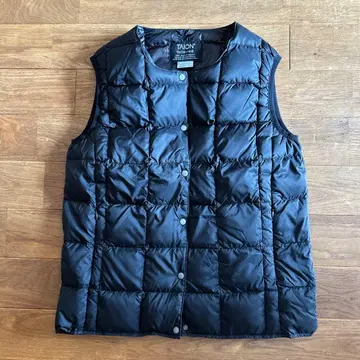 TAION 블랙 다운 베스트 M