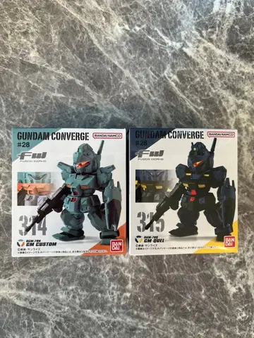 건담 컨버전스 28 짐 커스텀 짐 쿠엘 2종 세트