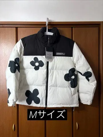 [ 미사용 새상품 ] HARSH AND CRUEL 플라워 다운 자켓 M