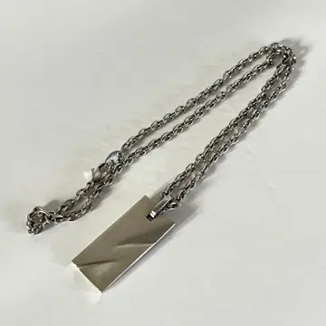 실버 플레이트형 목걸이