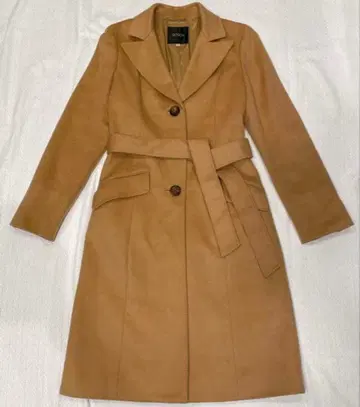 보쉬 롱 코트 캐시미어 혼방 38