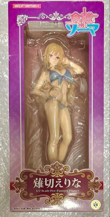 식극의 소마 나키리 에리나 1/7 PVC제 페인팅 완료 완성품