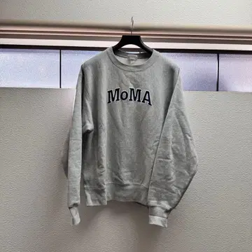 Champion MoMA 로고 그레이 맨투맨 L