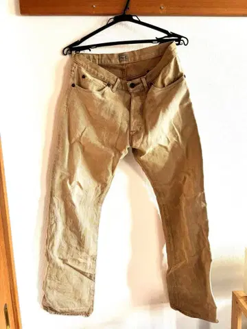 Phigvel Makers Co. 베이지 데님 오버롤