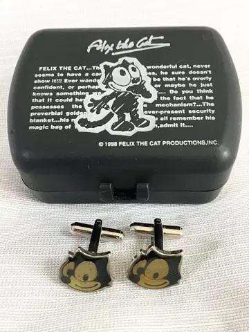 필릭스 더 캣 커프스 단추 1998년 빈티지