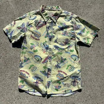 AVIREX 반팔 하와이안 셔츠 M 사이즈