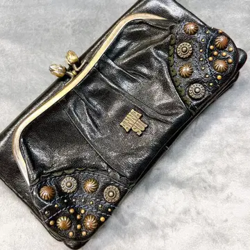 안나수이 ANNA SUI 지갑 가죽 블랙