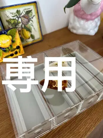 로고 포함 헤어핀 2개 세트